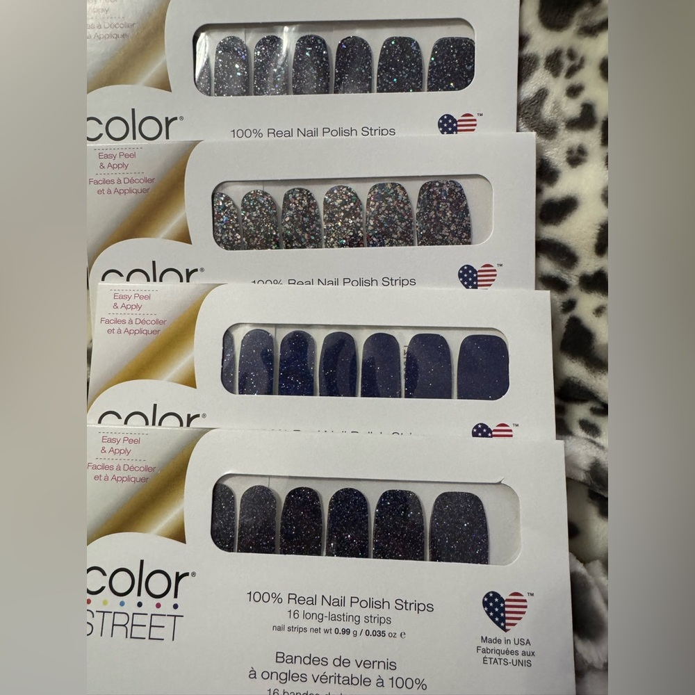 Color Street Nail Strips - This is a pack with 4 colors included that you see.